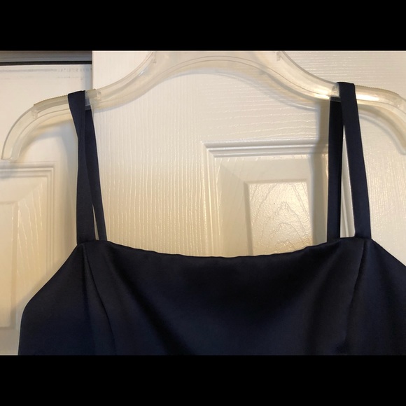 NWT Bari Jay Navy Bridesmaid Dress - Picture 3 of 3